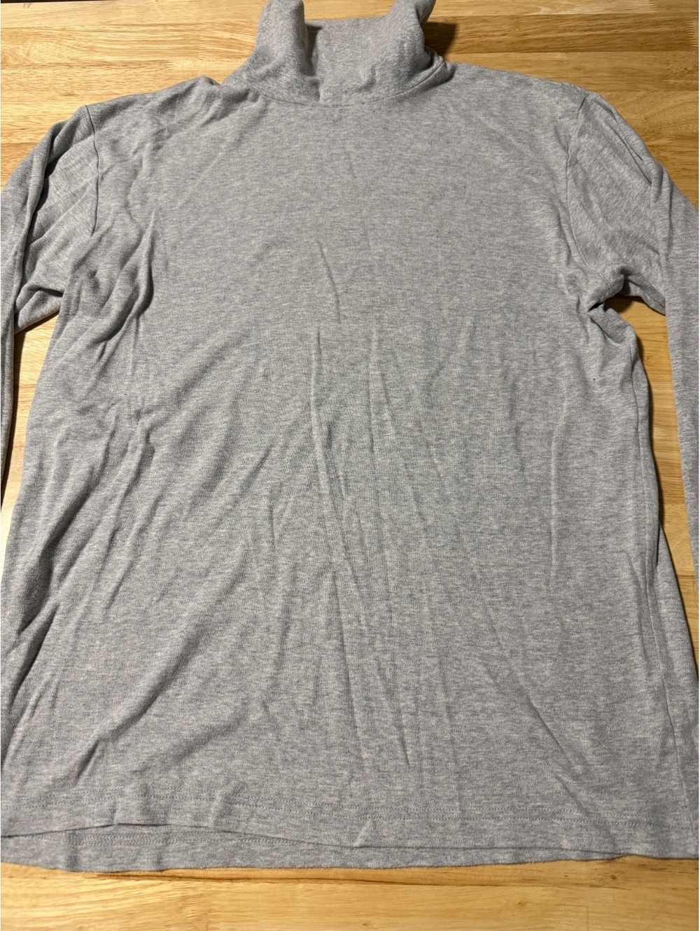 Men’s Eddie Bauer Gray Cotton Turtleneck Large Tall